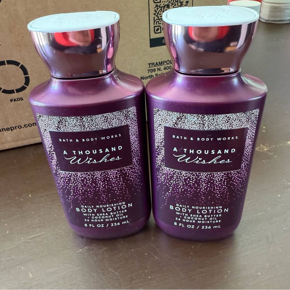 Bath & Body Works A Thousand Wishes Body Lotion - Sparkling Purple